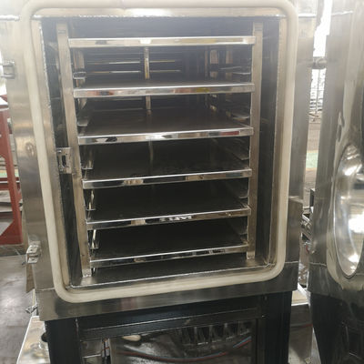 गुणवत्ता  Strawberry Mango Durian Vacuum Freeze Dryer Fungus Hericium Mushroom Drying Machine कारखाना