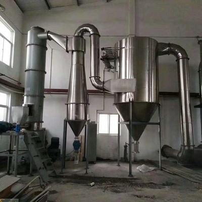 25-60 किग्रा / एच स्टेनलेस स्टील रोटरी फ्लैश ड्रायर स्क्रू फीडिंग औद्योगिक सुखाने की मशीन