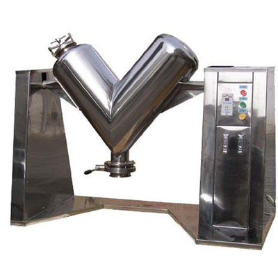 1.5-2.2KW वी टाइप पाउडर मिक्सर प्रोटीन कॉफी मिल्क पाउडर मिक्सिंग मशीन