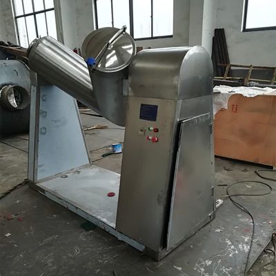 1.5m3 रासायनिक विटामिन वी आकार पाउडर मिक्सर 4-5.5KW मेडिसिन मिक्सिंग मशीन