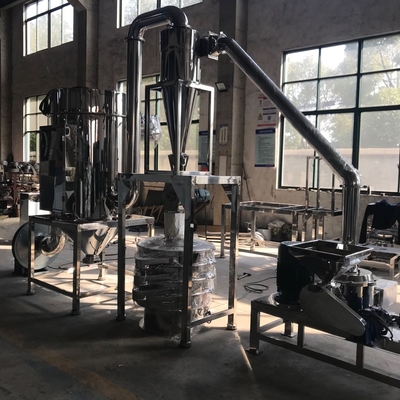 पॉलीथीन के लिए 3800RPM अल्ट्राफाइन यूनिवर्सल पल्वराइज़र ग्राइंडिंग मशीन एयर क्लासिफायर