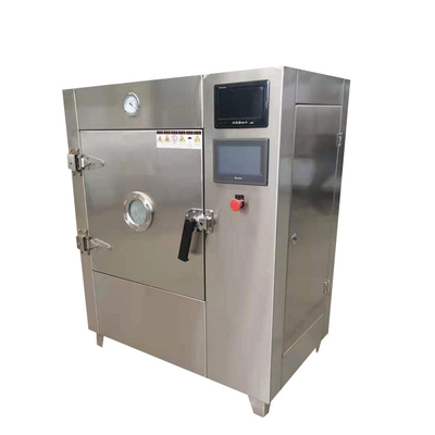 6kw प्रायोगिक लघु माइक्रोवेव ड्रायर 4.8-6kg/H वैक्यूम निर्जलीकरण मशीन