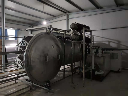 WKS माइक्रोवेव वैक्यूम ड्रायर 9.6kg/H से 12kg/H फ़ूड प्रोसेसिंग डीहाइड्रेटर