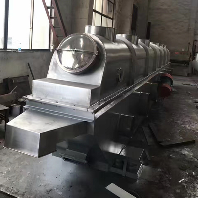 150-180 किग्रा / एच द्रवित बिस्तर सुखाने की मशीन 2.2 * 2KW उर्वरक सुखाने की मशीन