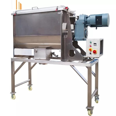 OEM 3000L क्षैतिज रिबन मिक्सर स्टेनलेस स्टील डबल पेचदार रिबन ब्लेंडर