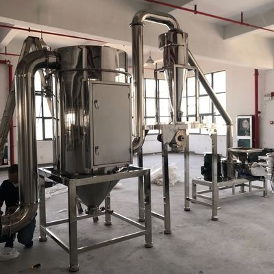 रसायन हैमर मिल पीसने की मशीन स्टेनलेस स्टील 304 फार्मास्युटिकल पुल्वराइज़र