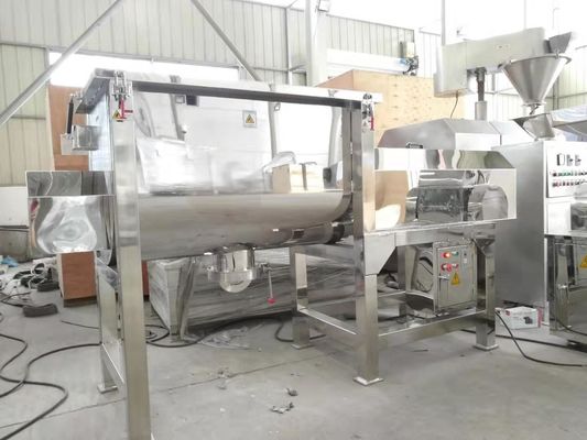 22kw स्टेनलेस स्टील रिबन मिक्सर रासायनिक पाउडर तरल के लिए बहुक्रियाशील: