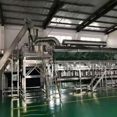 फार्मास्युटिकल ग्रैन्यूल्स के लिए हॉट एयर फ्लूइड बेड ड्रायर