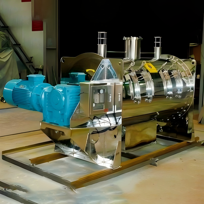 एलडीएच-2 हल शीयर मिक्सर 30.5kW औद्योगिक पाउडर मिक्सर 800-1200 किग्रा प्रति बैच