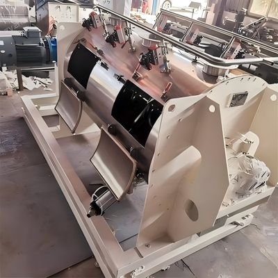 एलडीएच-4 ग्रेन्युल प्लग शेयर मिक्सर 38kW औद्योगिक पाउडर मिक्सर 1600-2400kg प्रति बैच