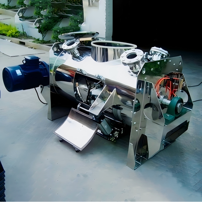 एलडीएच-8 निरंतर प्लॉशर मिक्सर 46kW 3200-4800kg प्रति बैच उच्च क्षमता
