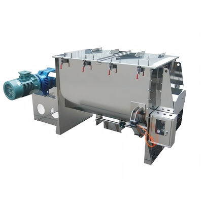 बड़ी क्षमता रिबन ब्लेंडर मिक्सर 8000L स्टेनलेस स्टील 3200-4800kg पाउडर मशीन