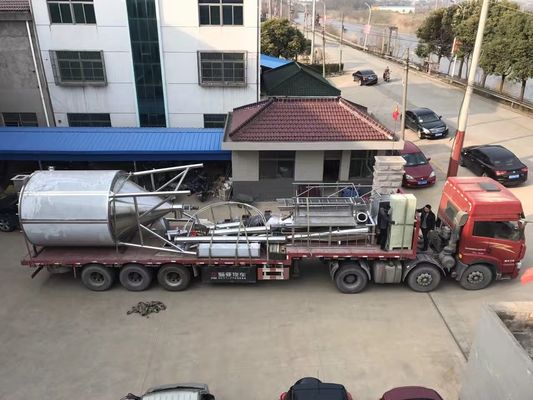 दूध मट्ठा प्रोटीन के लिए बड़ी क्षमता उच्च गति केन्द्रापसारक स्प्रे ड्रायर