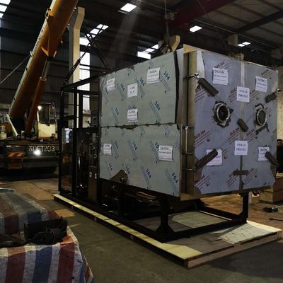 10 किग्रा से 500 किग्रा लोड वैक्यूम फ्रीज ड्रायर फार्मास्युटिकल ट्रे डीहाइड्रेटर