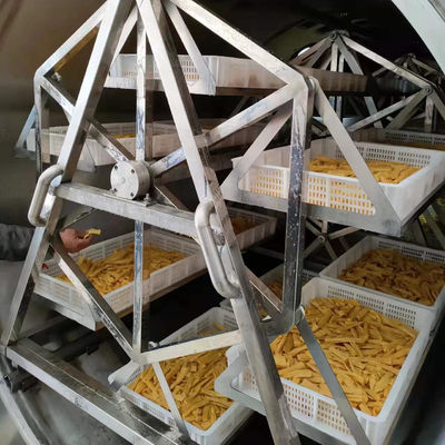 वाणिज्यिक फल सब्जी माइक्रोवेव वैक्यूम ड्रायर औद्योगिक खाद्य सुखाने की मशीन