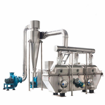 हर्बल मेडिसिन वाइब्रेटरी फ्लूइडाइज्ड बेड ड्रायर लोटस रूट पाउडर यीस्ट ड्रायर मशीन