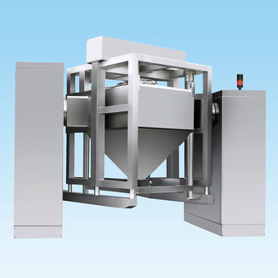 3-10rpm एनटीसी फूड आईबीसी बिन ब्लेंडर स्क्रू फिक्स्ड लिफ्ट हूपर मिक्सिंग मशीन