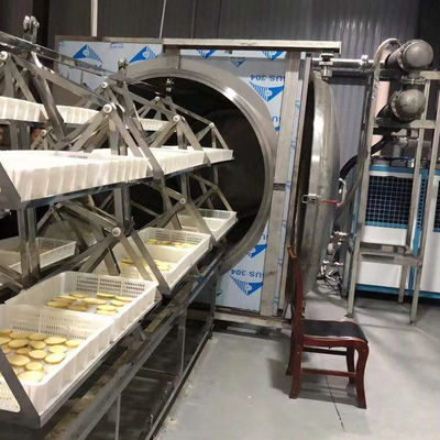 38.4-48 किग्रा / एच माइक्रोवेव वैक्यूम डीहाइड्रेटर 304 स्टेनलेस स्टील फल सुखाने ओवन