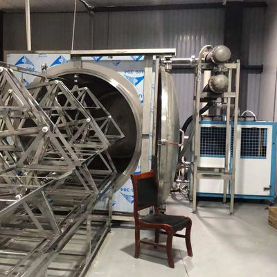 48kw रोटरी वैक्यूम माइक्रोवेव ओवन