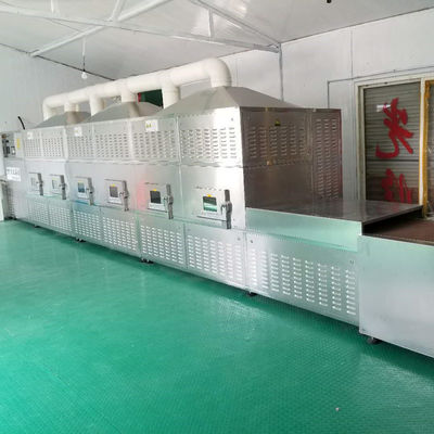 1000 मिमी बेल्ट सतत सुरंग ड्रायर माइक्रोवेव अजीवाणु औद्योगिक सुखाने की मशीन